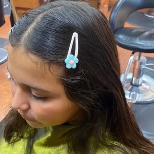 Girls and Toddlers Flower Hair Clips